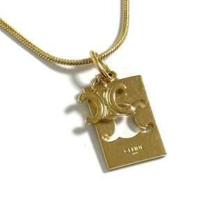 CELINE Silver Necklace